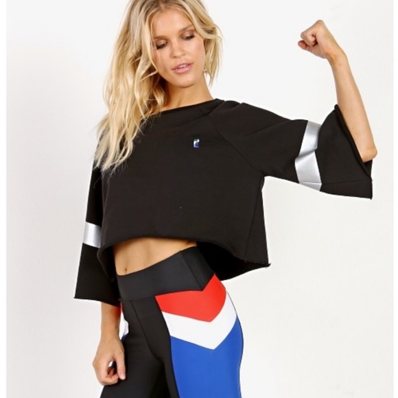 P.E Nation Tops - PE NATION power hitter crop